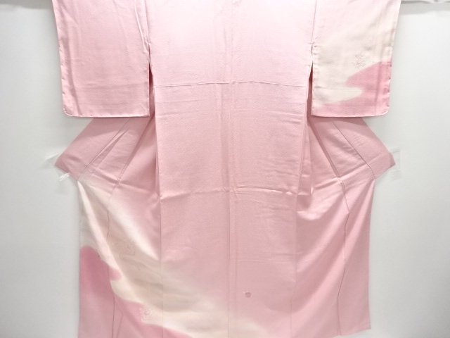 JAPANESE KIMONO / HOMONGI / UNUSED / EMBROIDERY / SNOWFLAKE